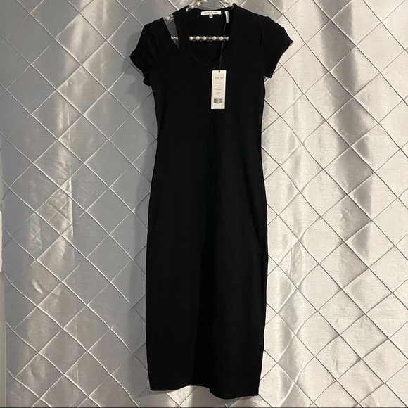 Helmut Lang Picot Edge Slash Dress - Picture 5 of 7